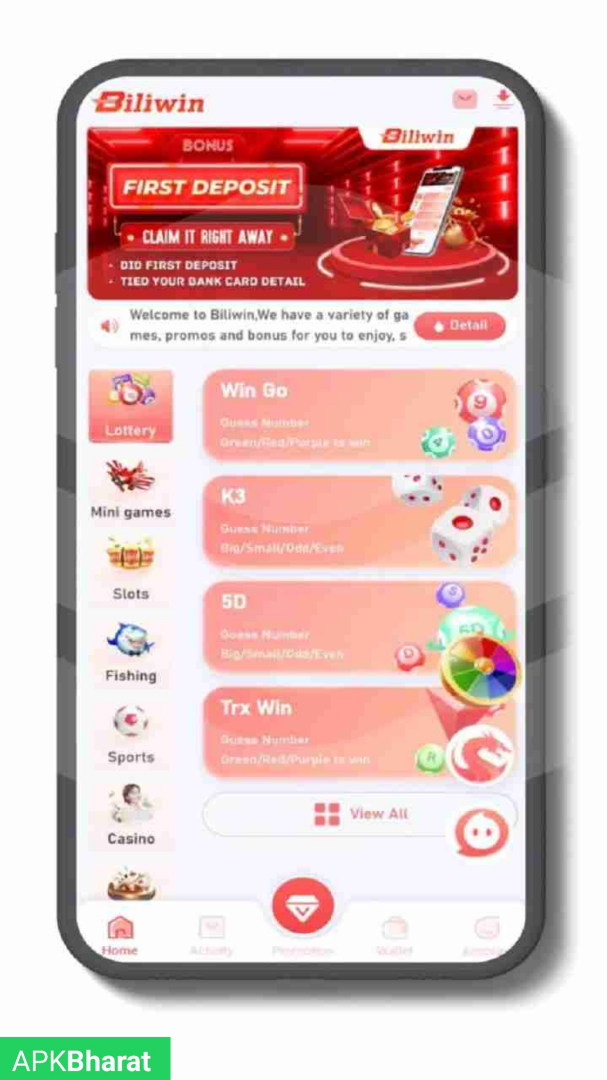 Biliwin Lottery APK Download