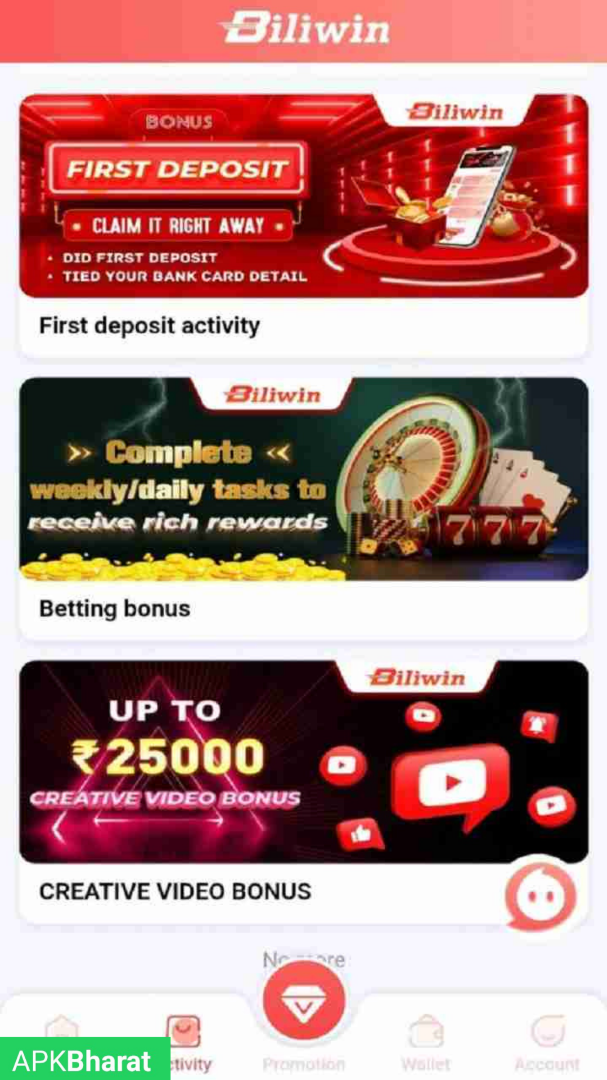 Biliwin Lottery APP Download