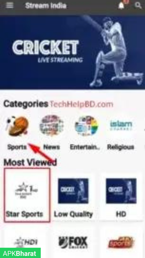 Stream India APP Download