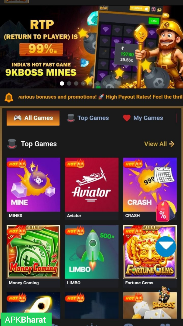 ﻿9KBoss APK Download