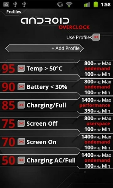 Overclock Modificado App