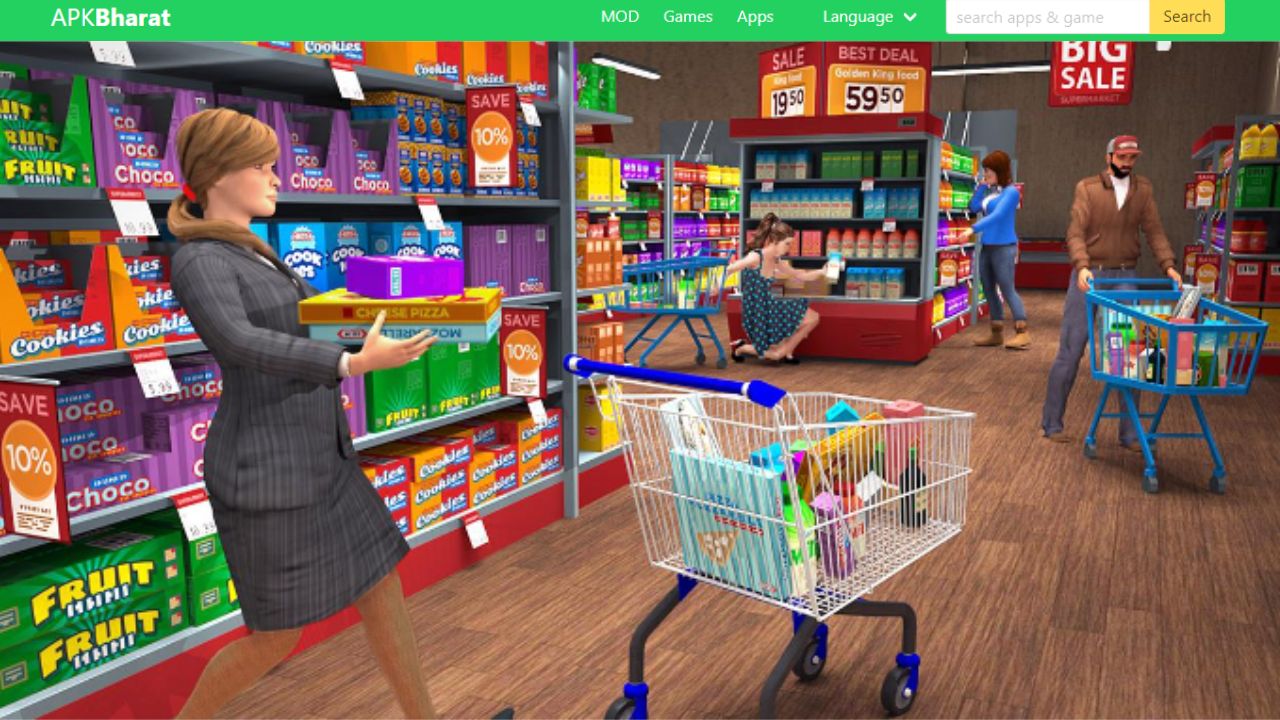 Supermarket Simulator APK