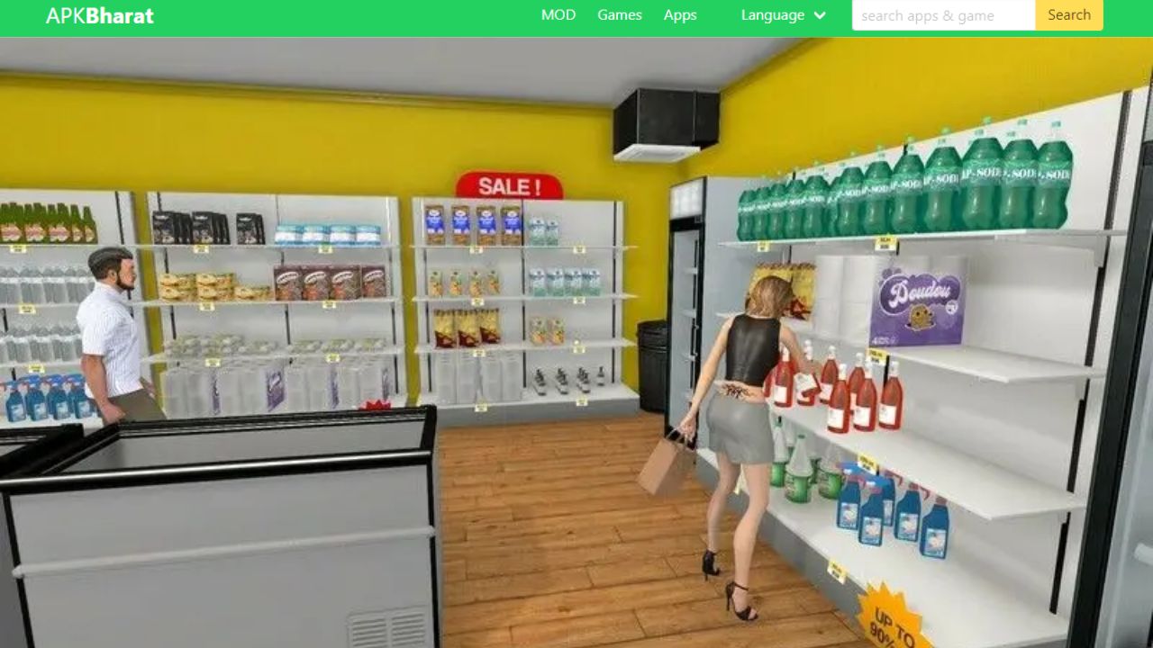 Supermarket Simulator App